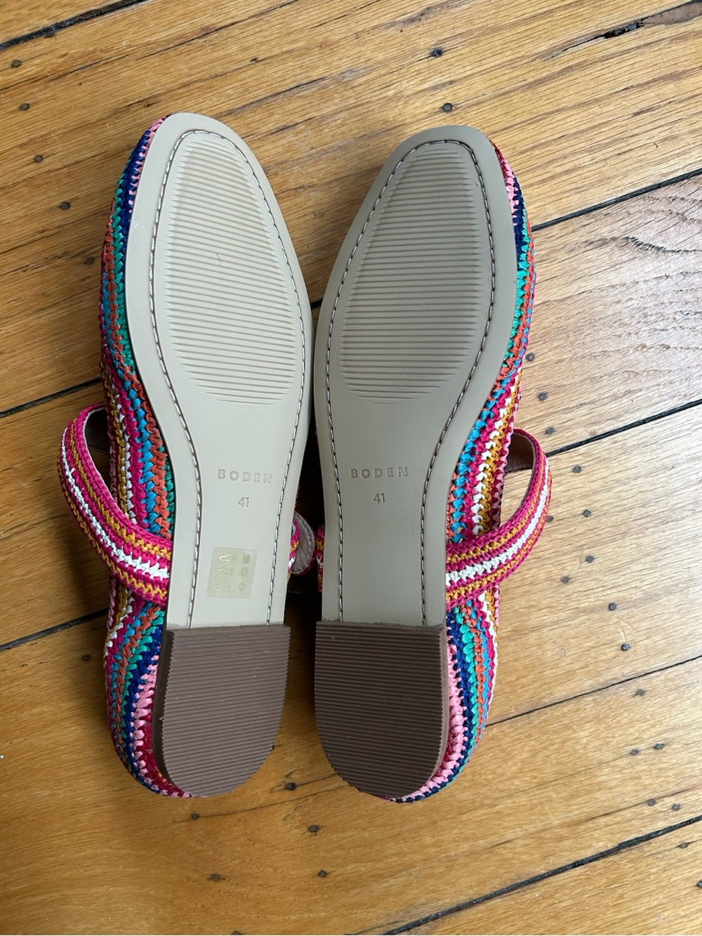 NWT Boden Crochet Mary Jane’s - Picture 4 of 5